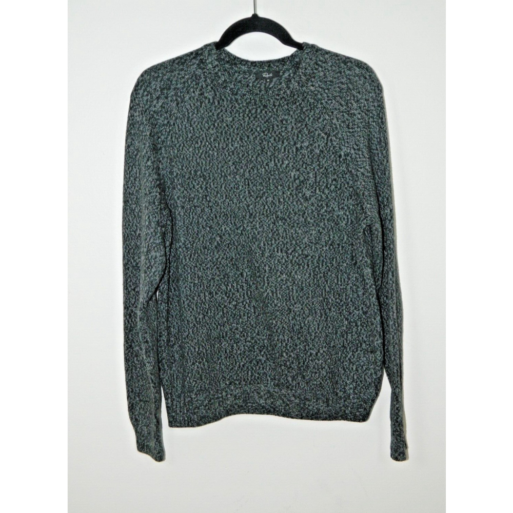 RAILS Sweater Mens Medium Gray Donovan Wool‎ Blend Pullover Preppy